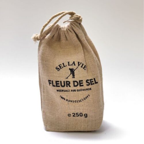 Fleur de Sel 250 g. im Jutebeutel
